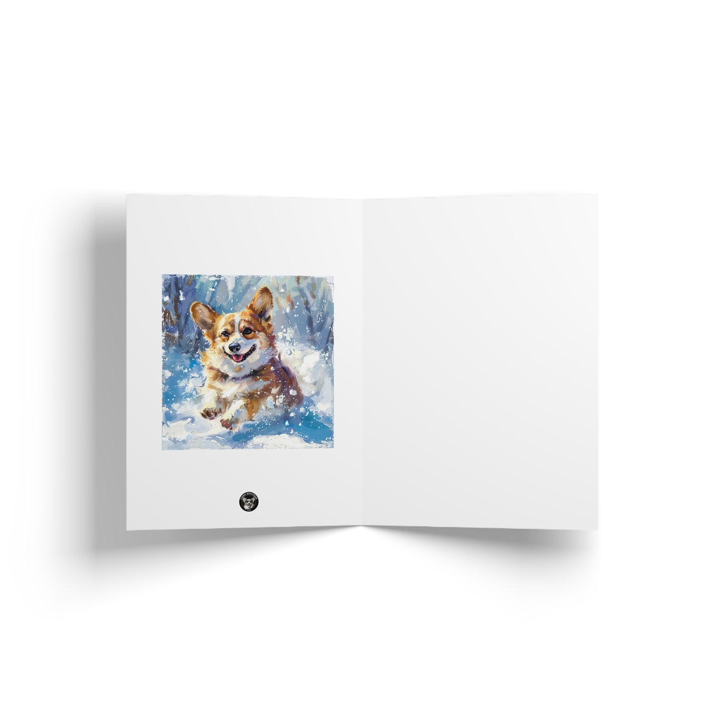 Corgi Christmas - Greeting Card