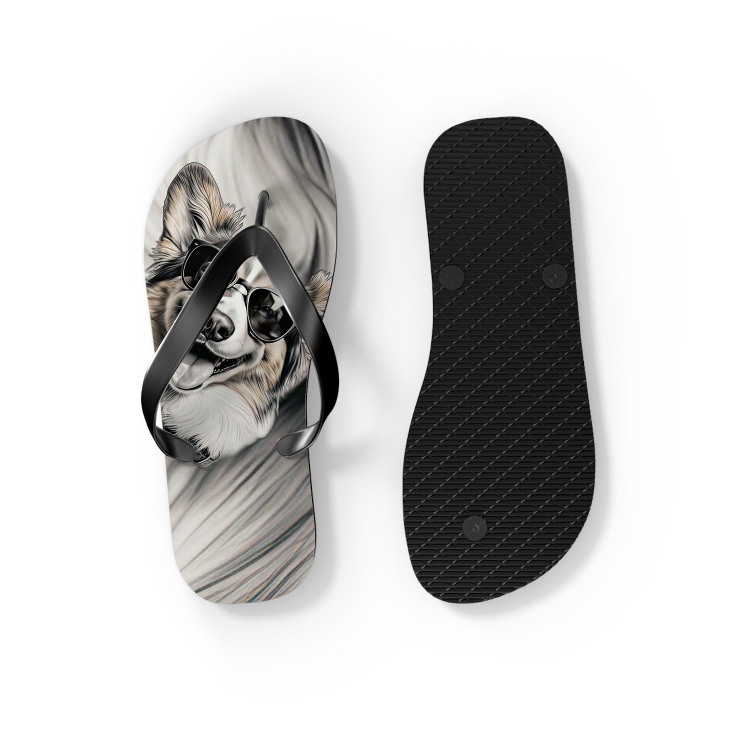 Corgi Cool Flip-Flops