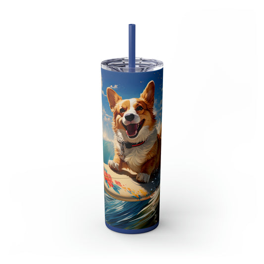 Cowabunga Corgi - Tumbler