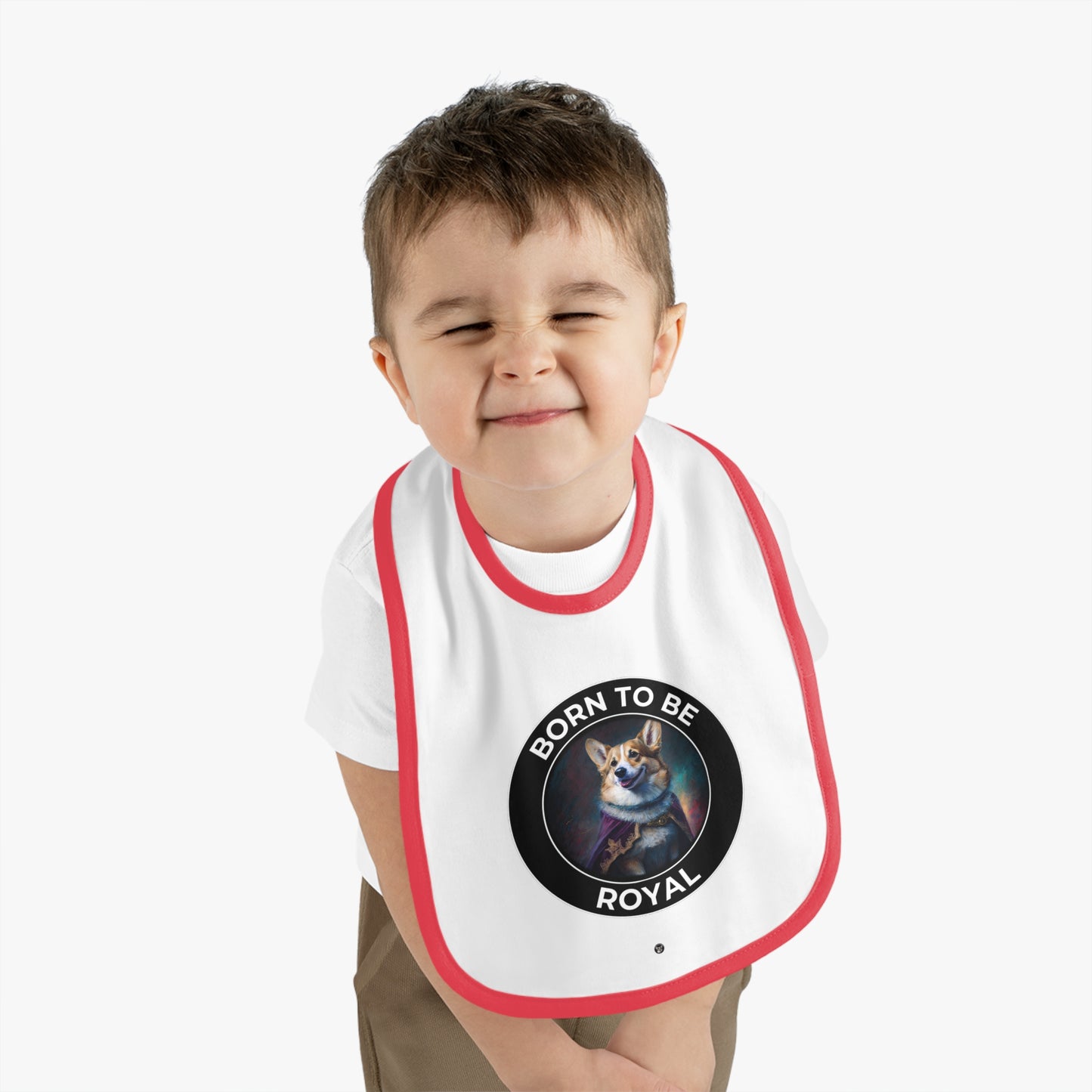 Born To Be Royal - Baby Bib
