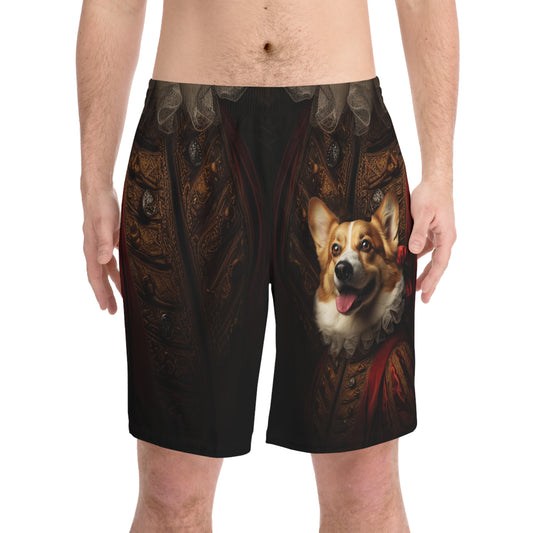 Renaissance Corgi Board Shorts