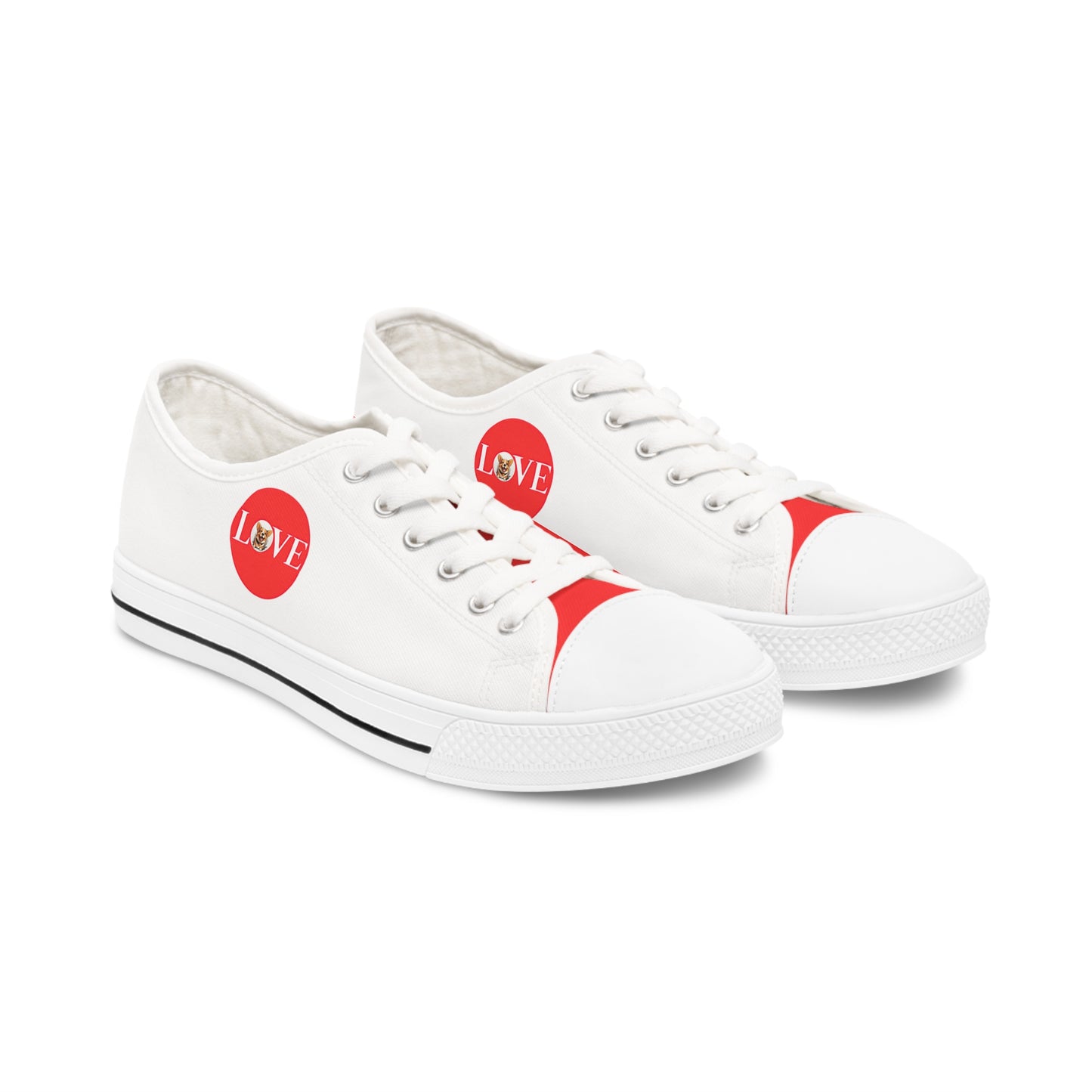 More Love - Women's Low Top Sneakers