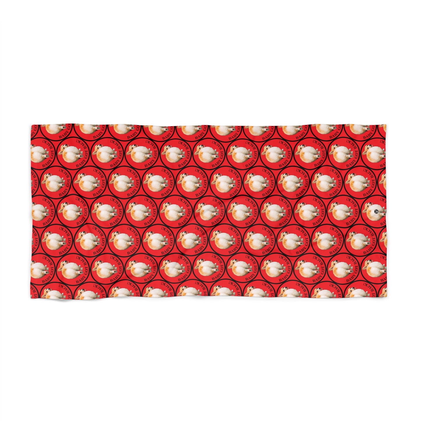 Baby Got Back Mosaic - Beach Towel