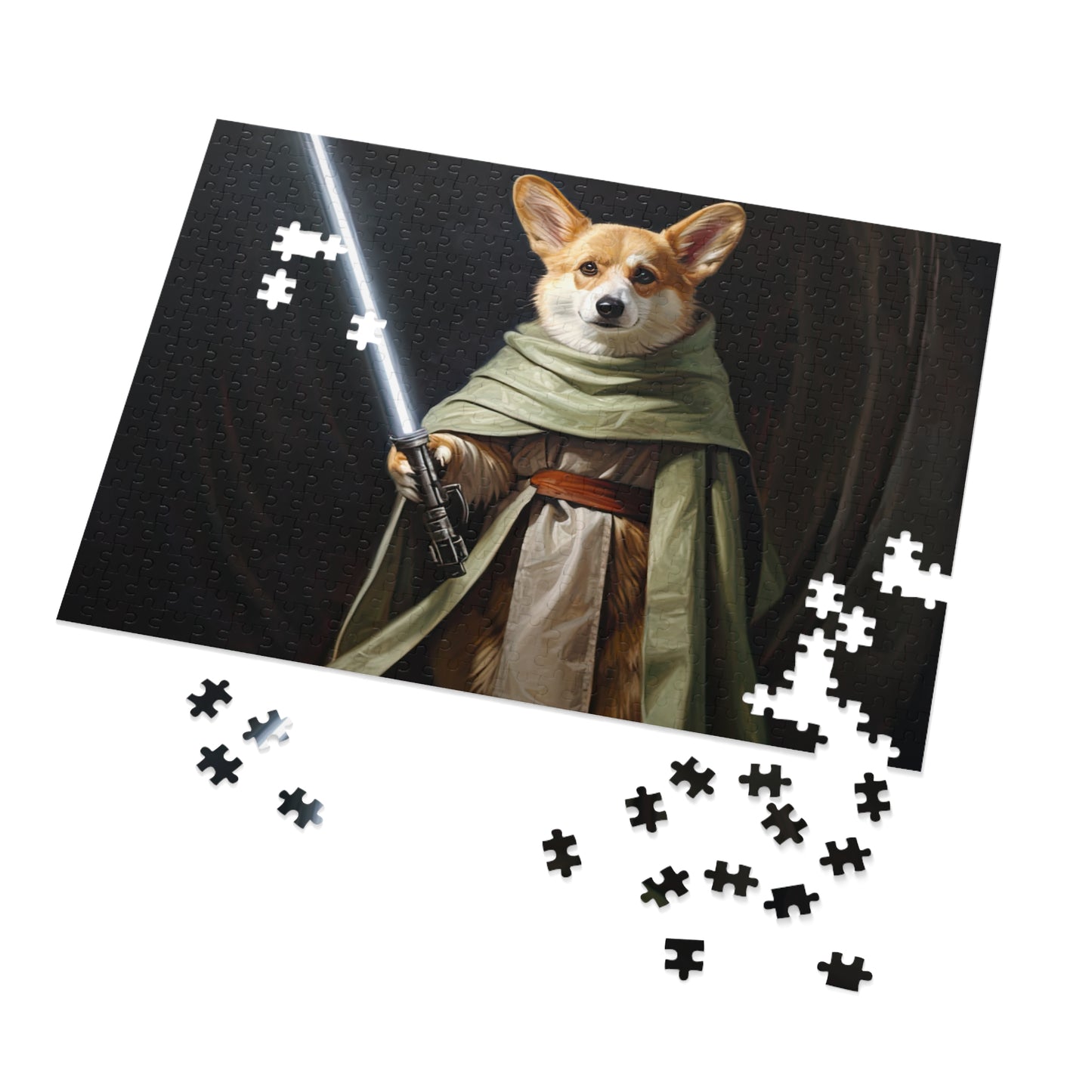Jedi Corgi - Jigsaw Puzzle