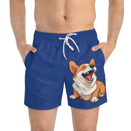 Comical Corgi - Swim Trunks