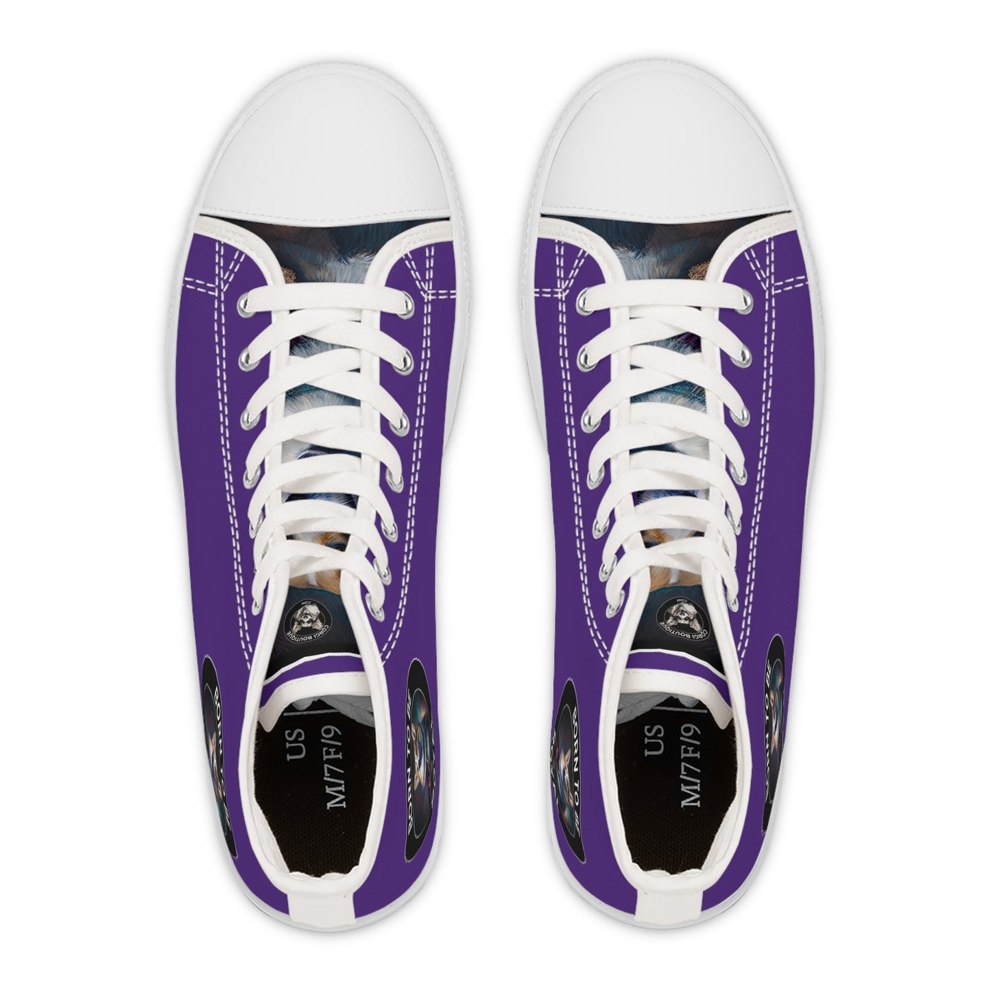 Born To Be Royal - Women's High Top Sneakers
