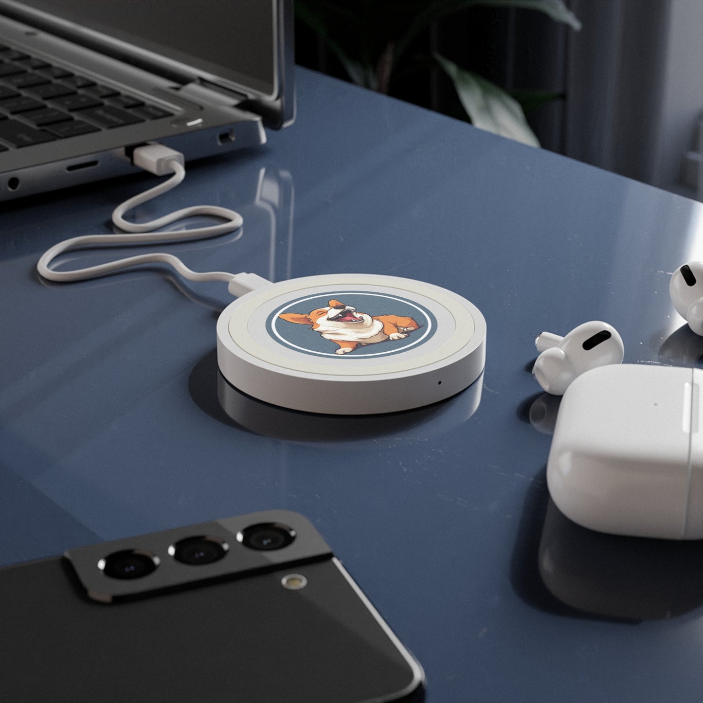Comical Corgi - Quake Wireless Charging Pad