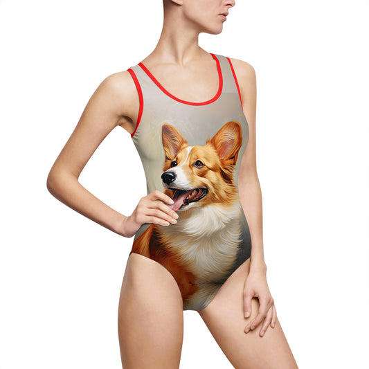 Pembroke Portrait - Classic One-Piece Swimsuit