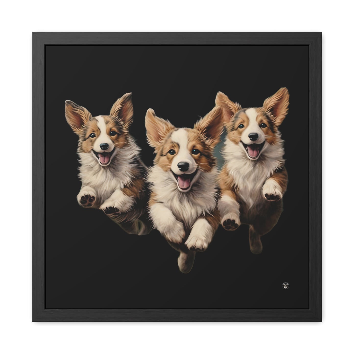 Corgi Enthusiasm - Framed Print