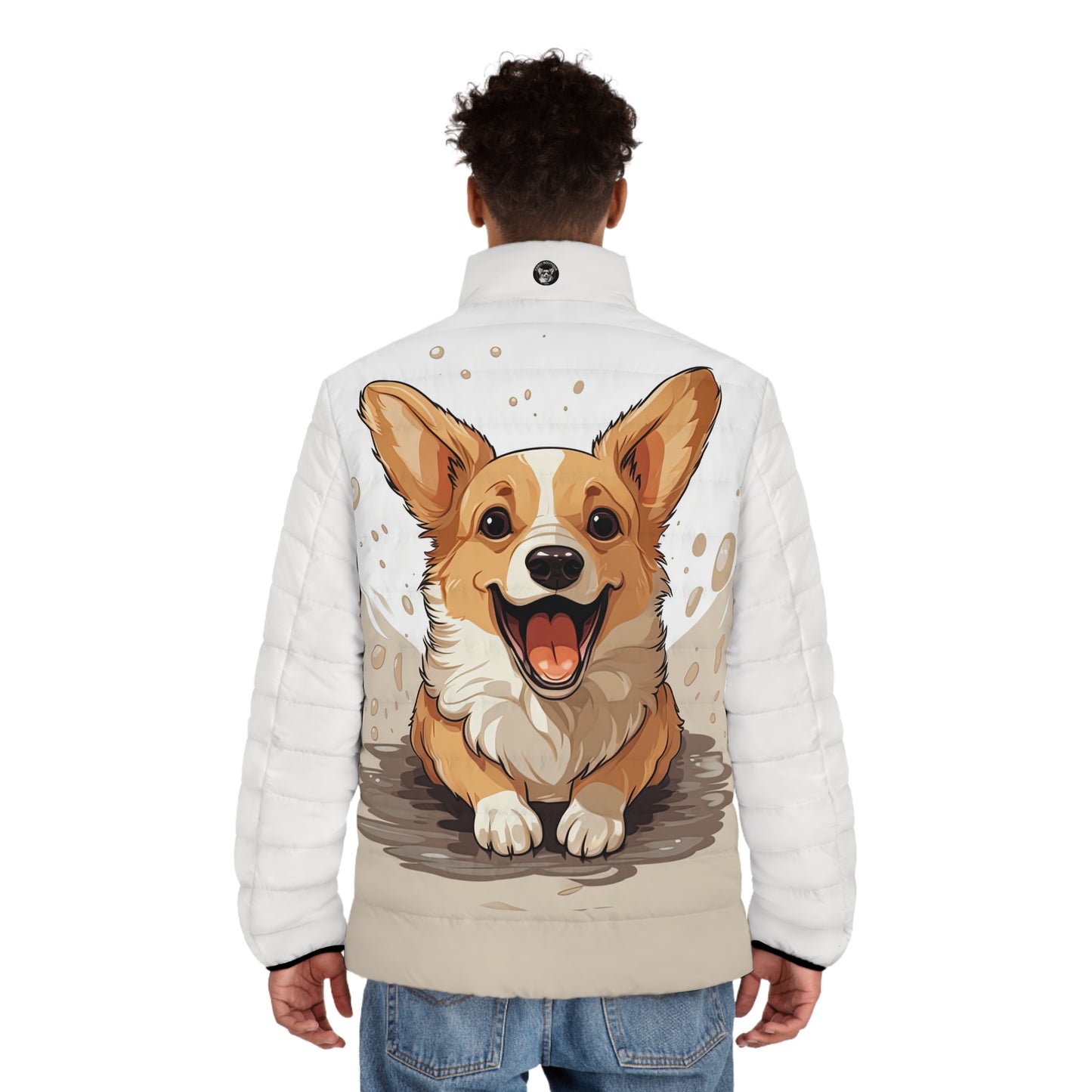 Corgi Cuteness Puffer Jacket