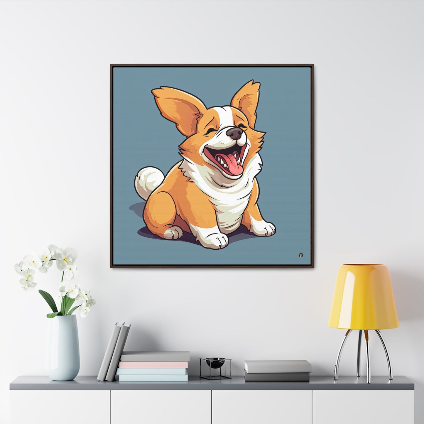Jolly Jiggler - Framed on Canvas