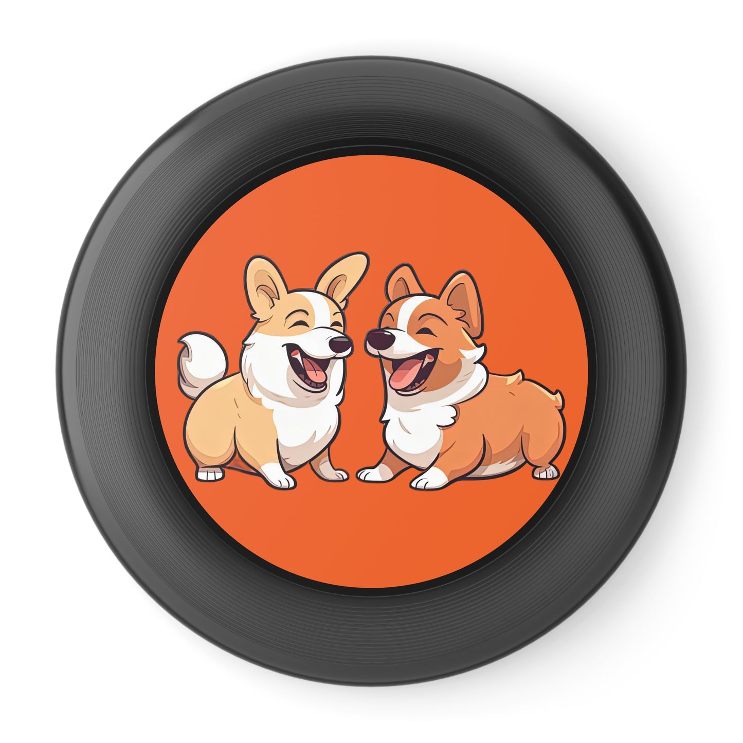 Corgi Couple - Wham-O Frisbee