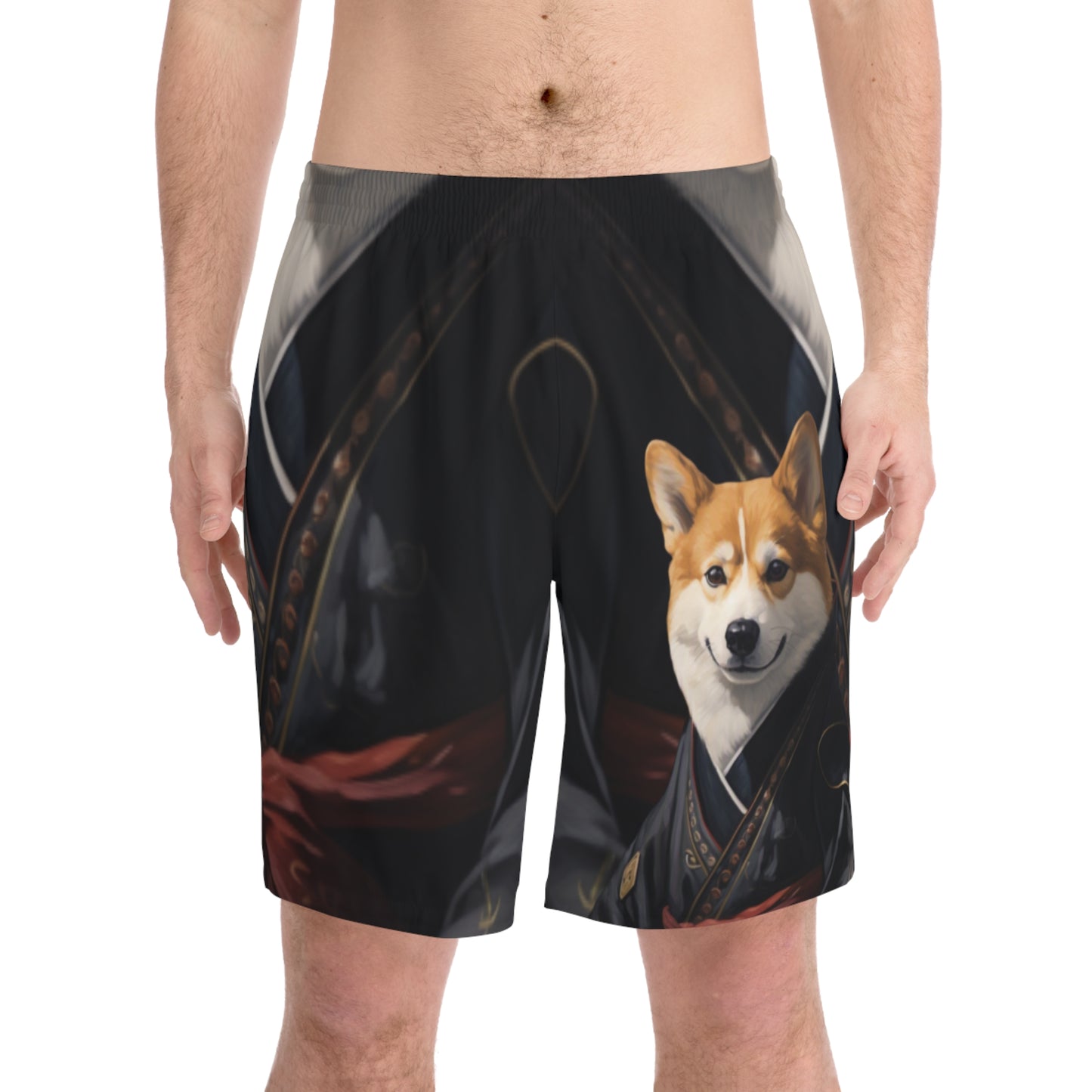 Ninja Corgi Board Shorts