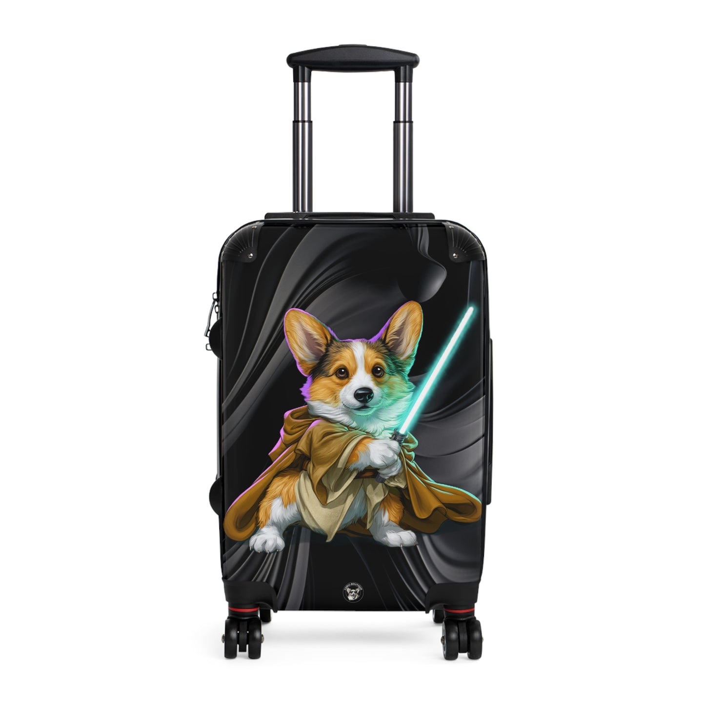 Little Light Knight Corgi Star Warrior Suitcases – Lightsaber Rolling Luggage