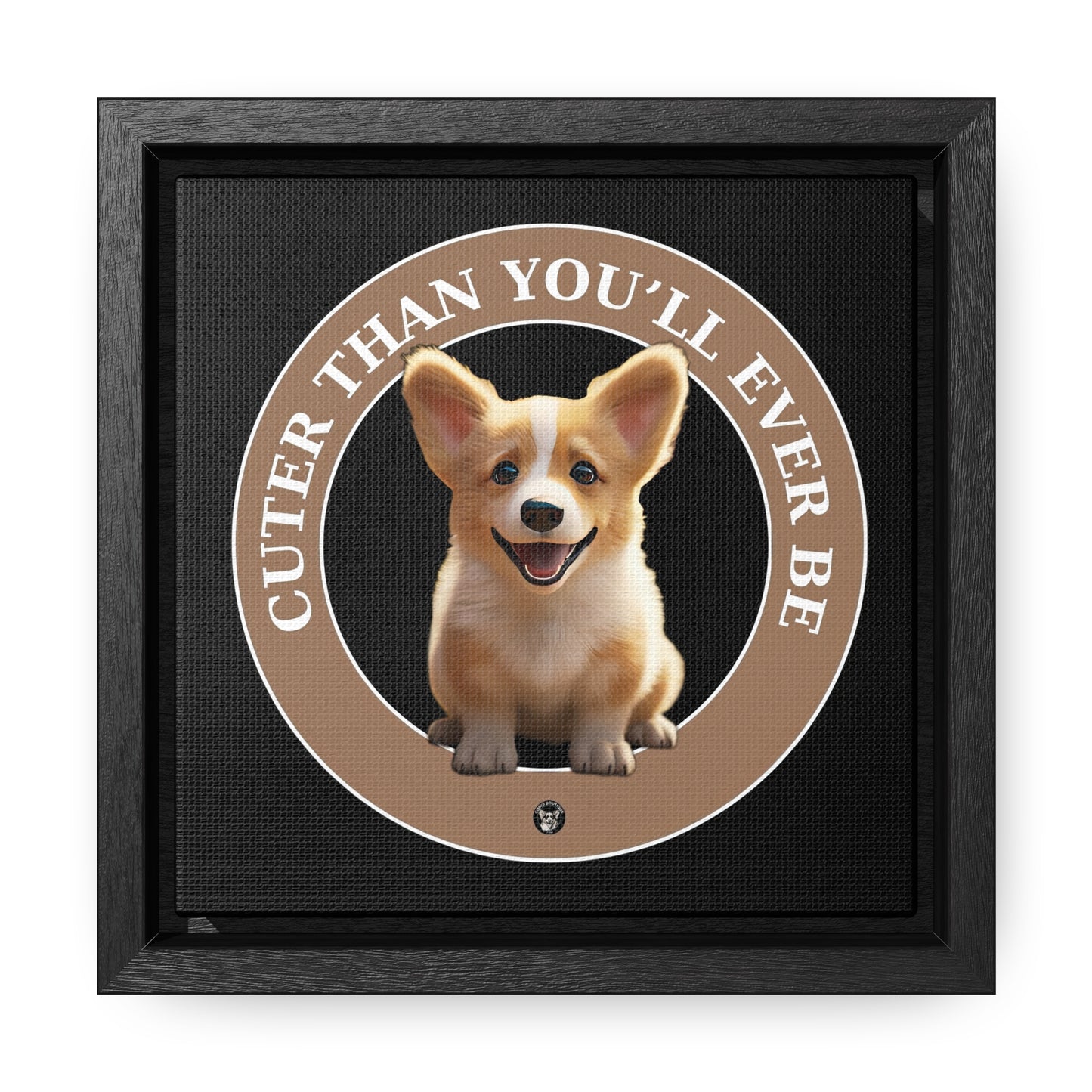 Cuter Than You - Framed on Canvas
