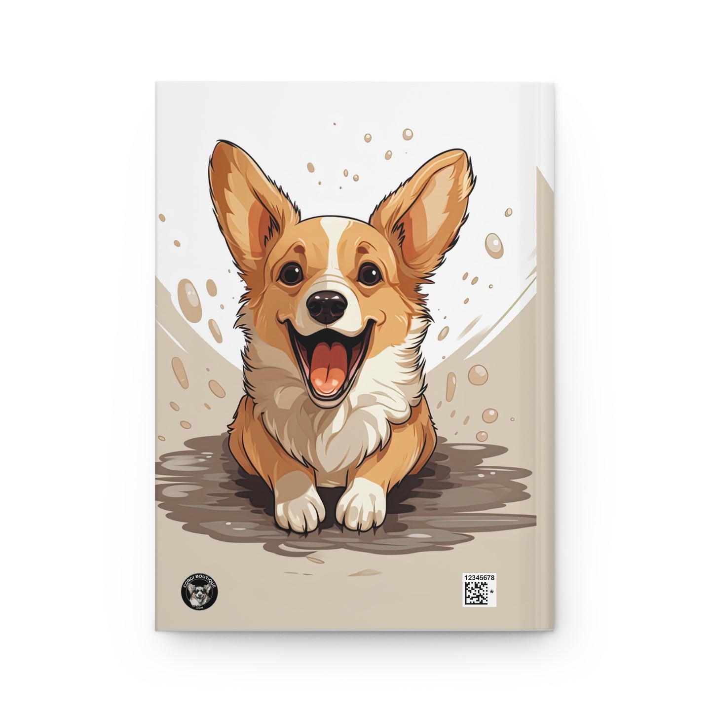 Corgi Cuteness - Hardcover Journal