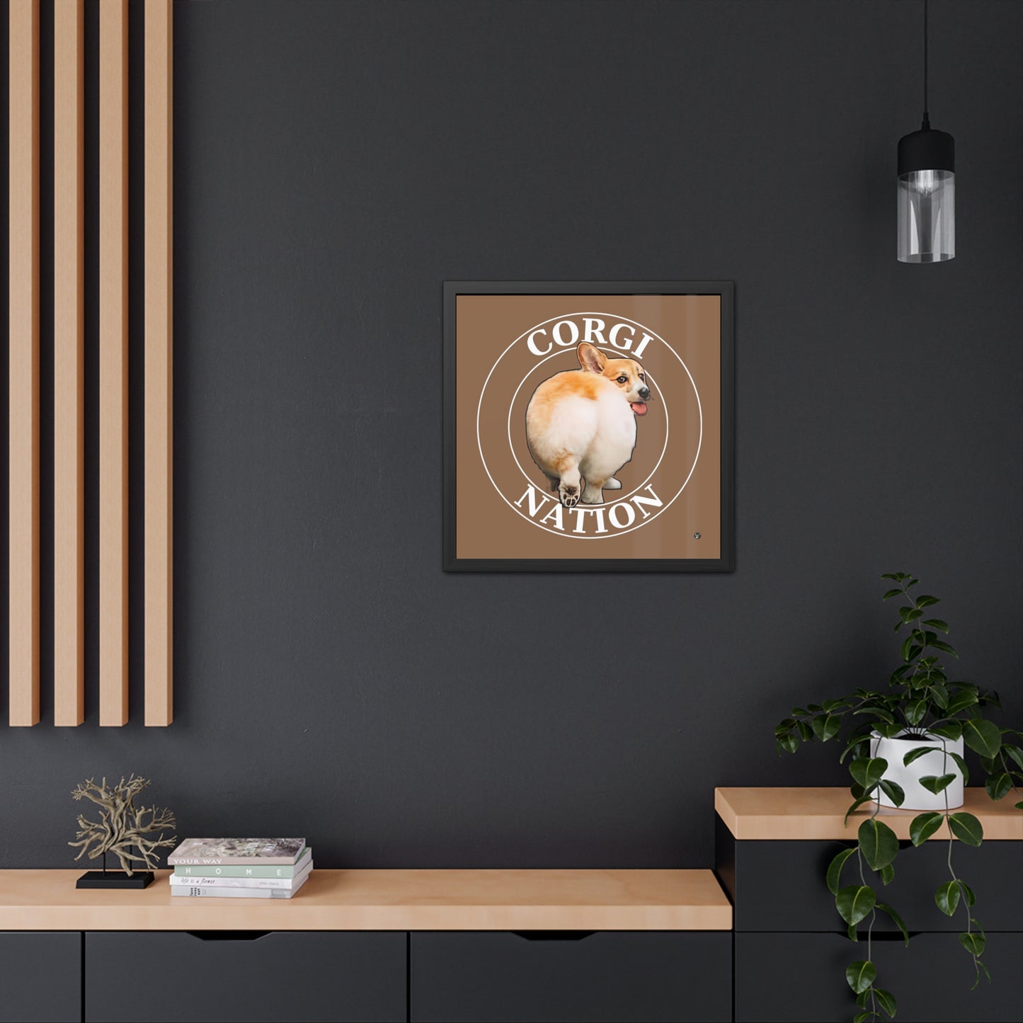 Corgi Nation - Framed Print