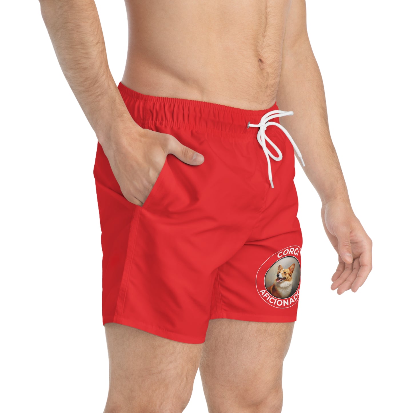 Corgi Aficionado - Swim Trunks