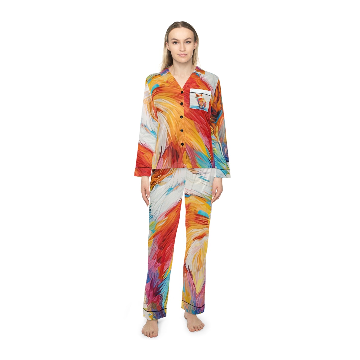 Rump Toast Silky Pajamas