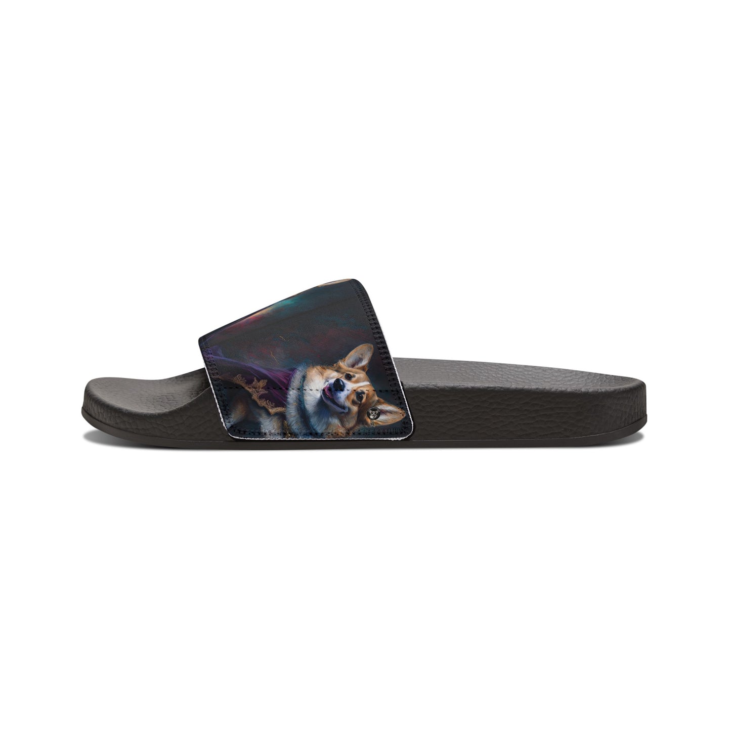 Corgi Royalty - Men's Slide Sandals