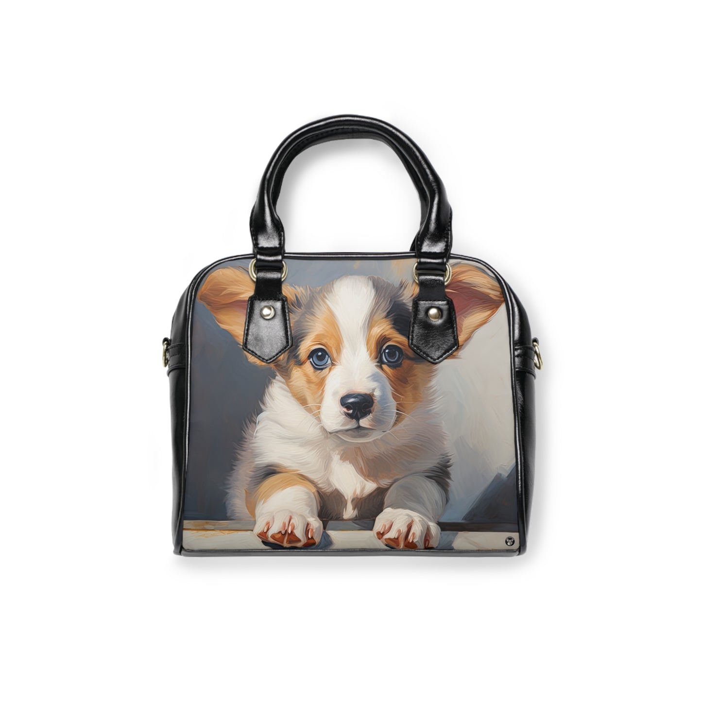 Puppy Portrait - Handbag w/Removable Shoulder Strap