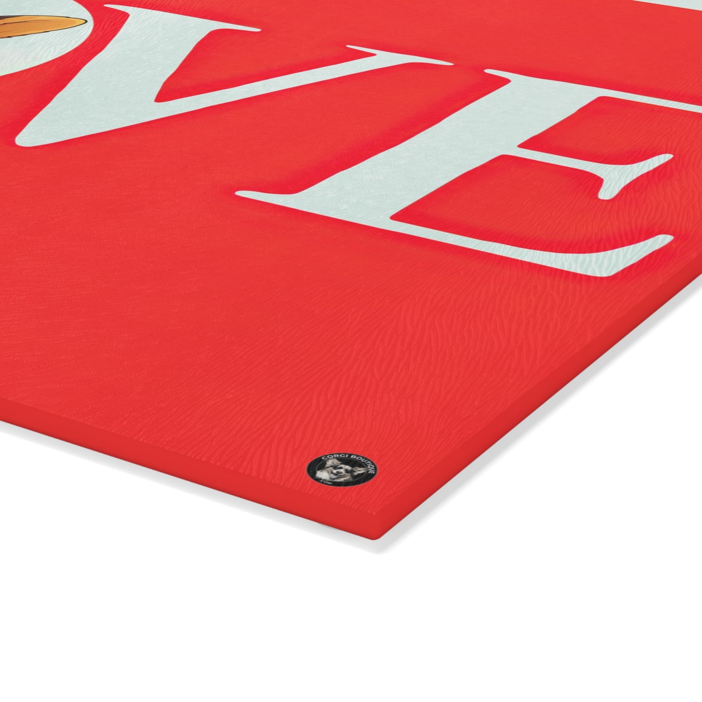 More Love - Glass Cutting Board