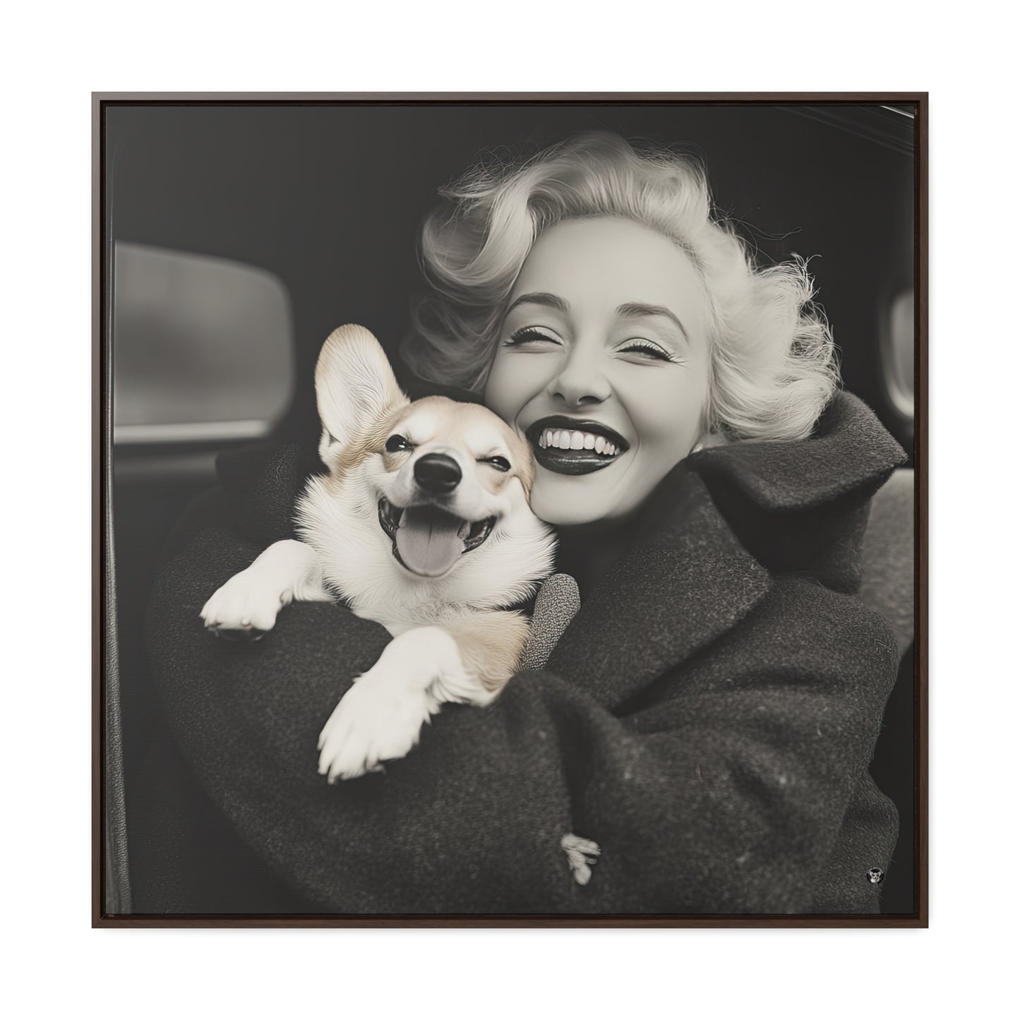 Marilyn's Bestie - Framed on Canvas