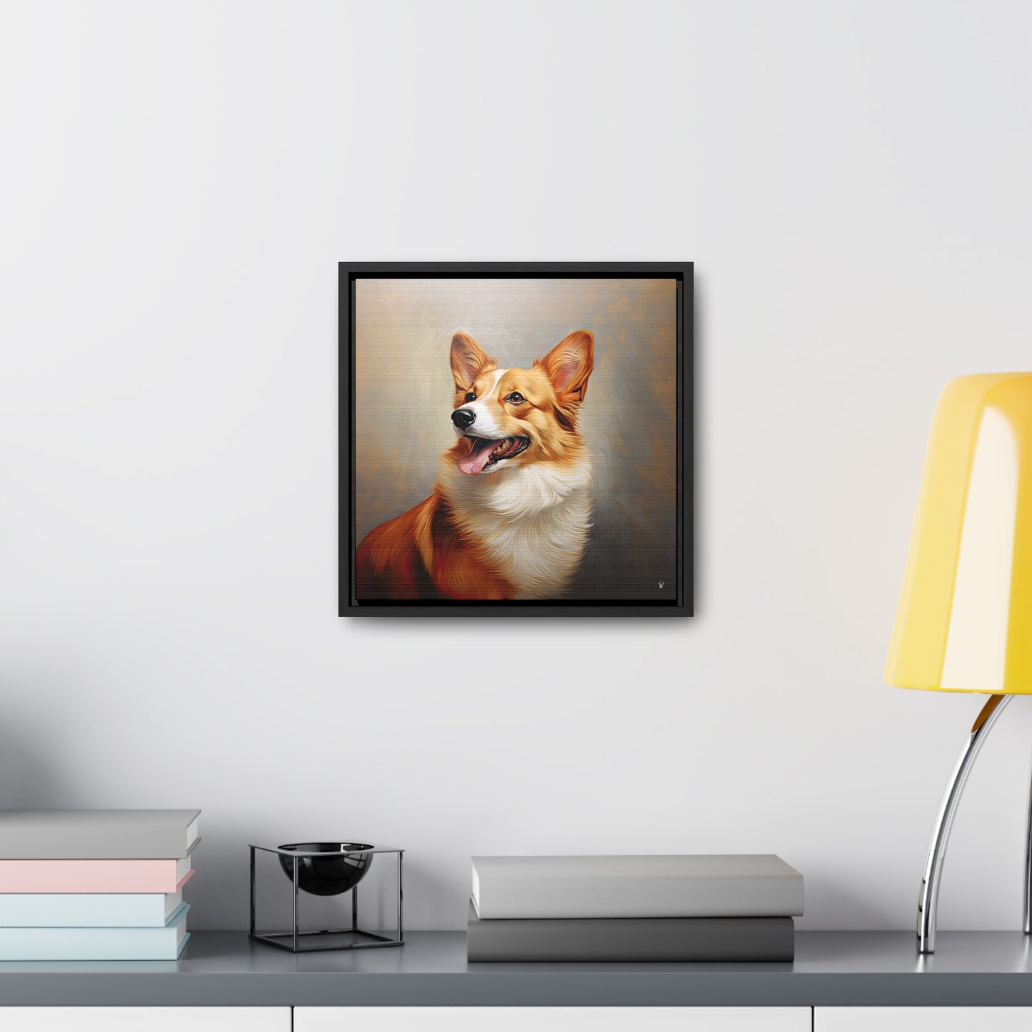Pembroke Portrait - Framed on Canvas
