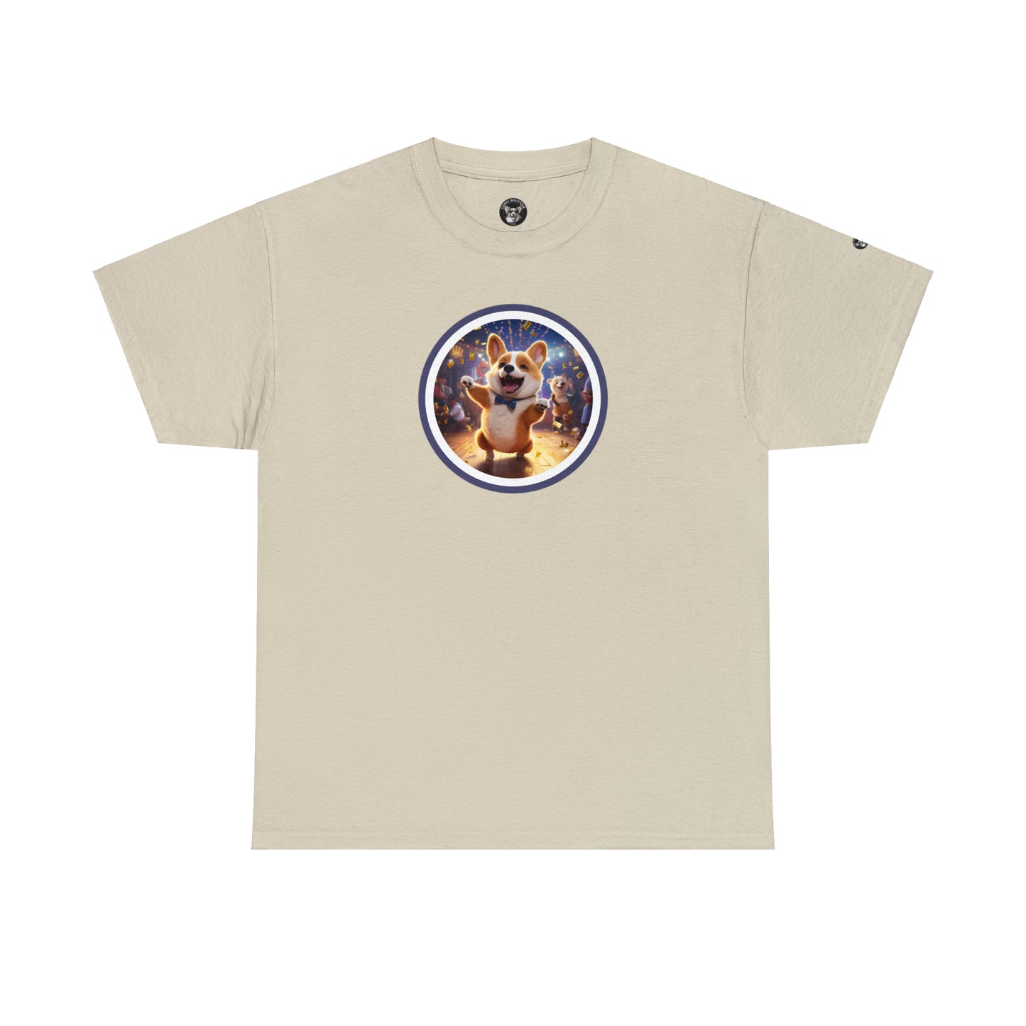 Boogaloo Corgi - Unisex Heavy Cotton Tee