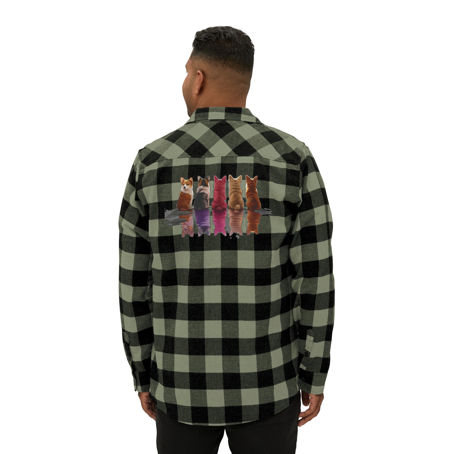 Corgi Lake - Flannel Shirt