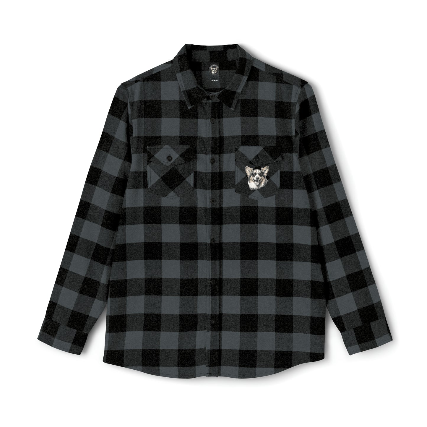 Corgi Cool - Flannel Shirt