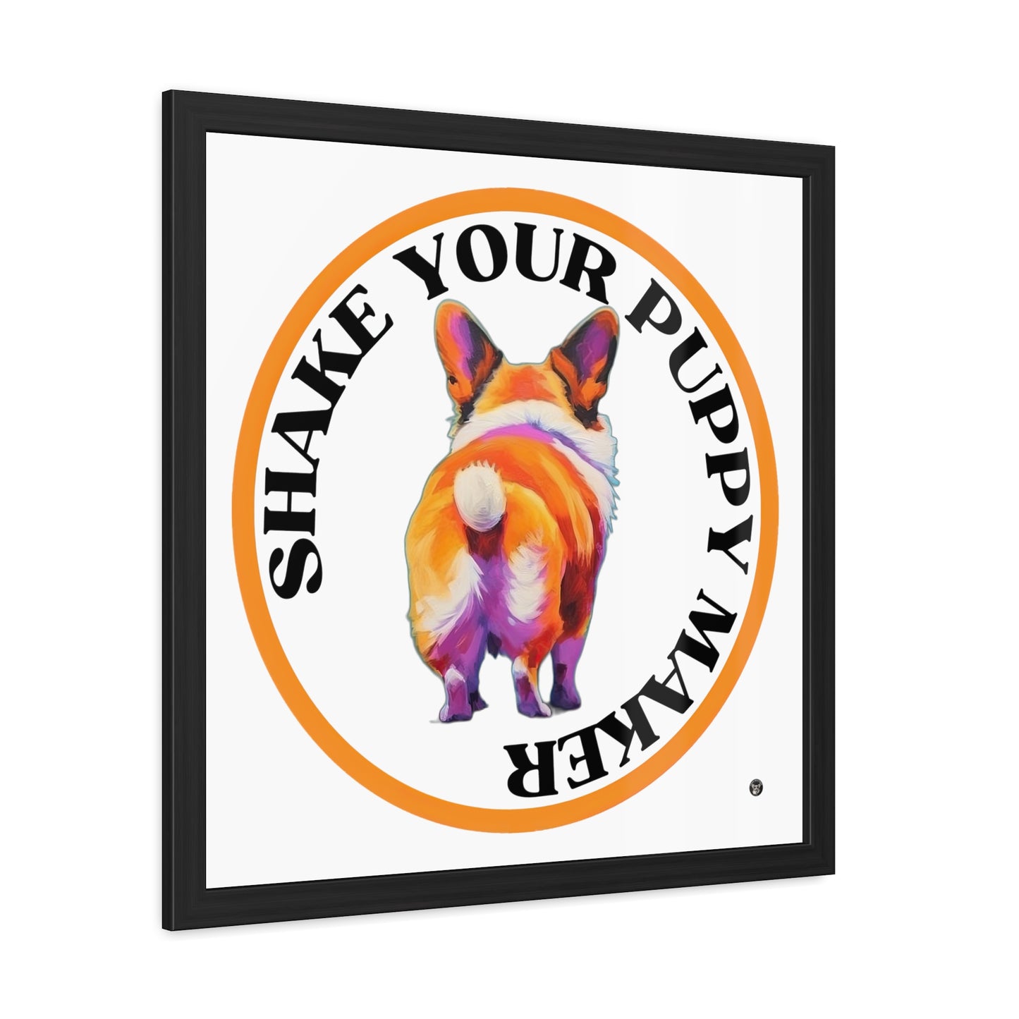 Shake Your Puppy Maker - Framed Print