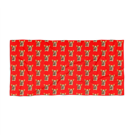 Puppy Love Beach Towel