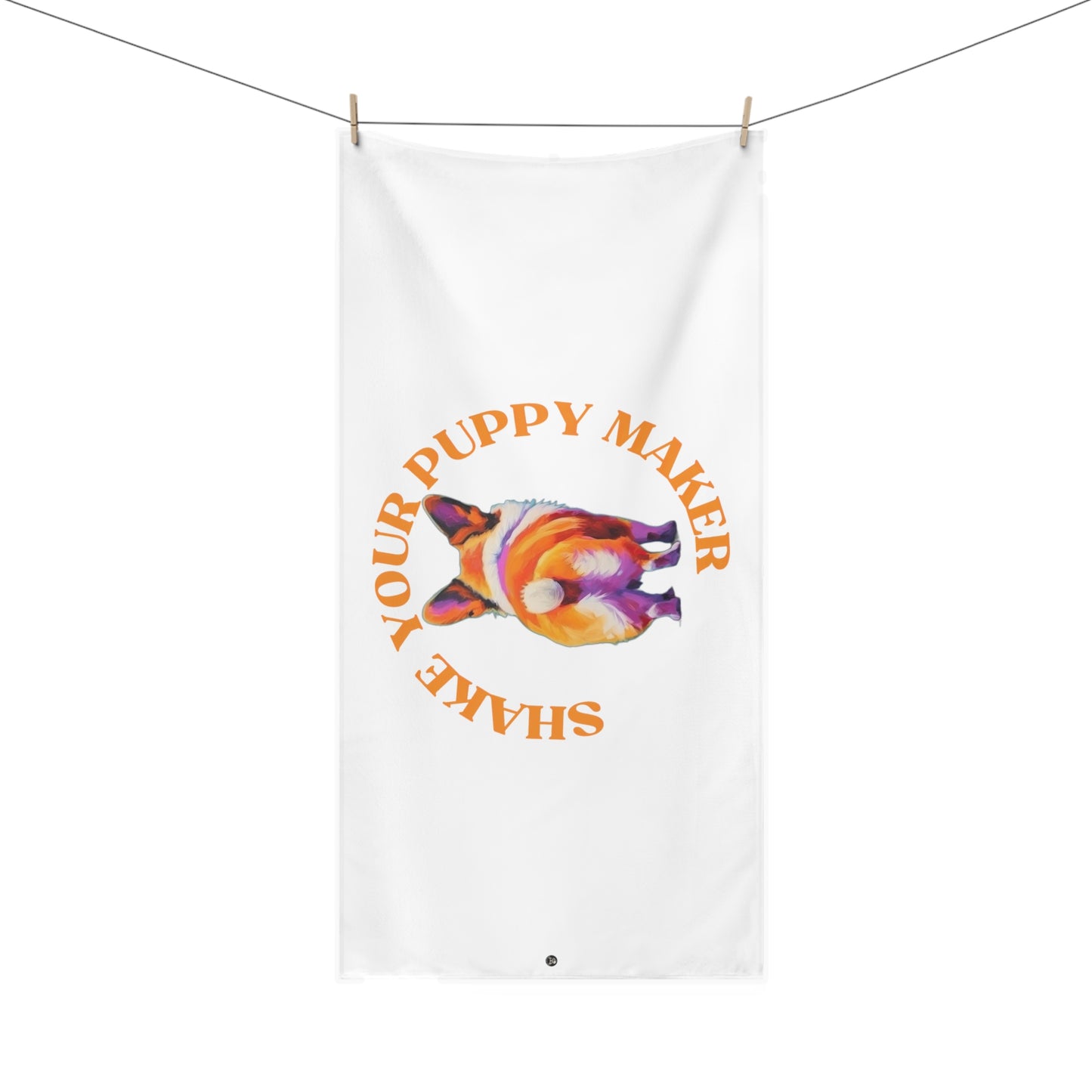 Shake Your Puppy Maker - Bath Towel