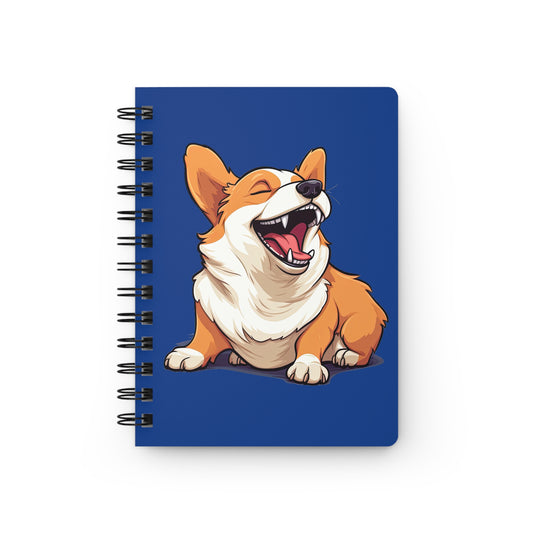 Comical Corgi - Spiral Bound Notebook