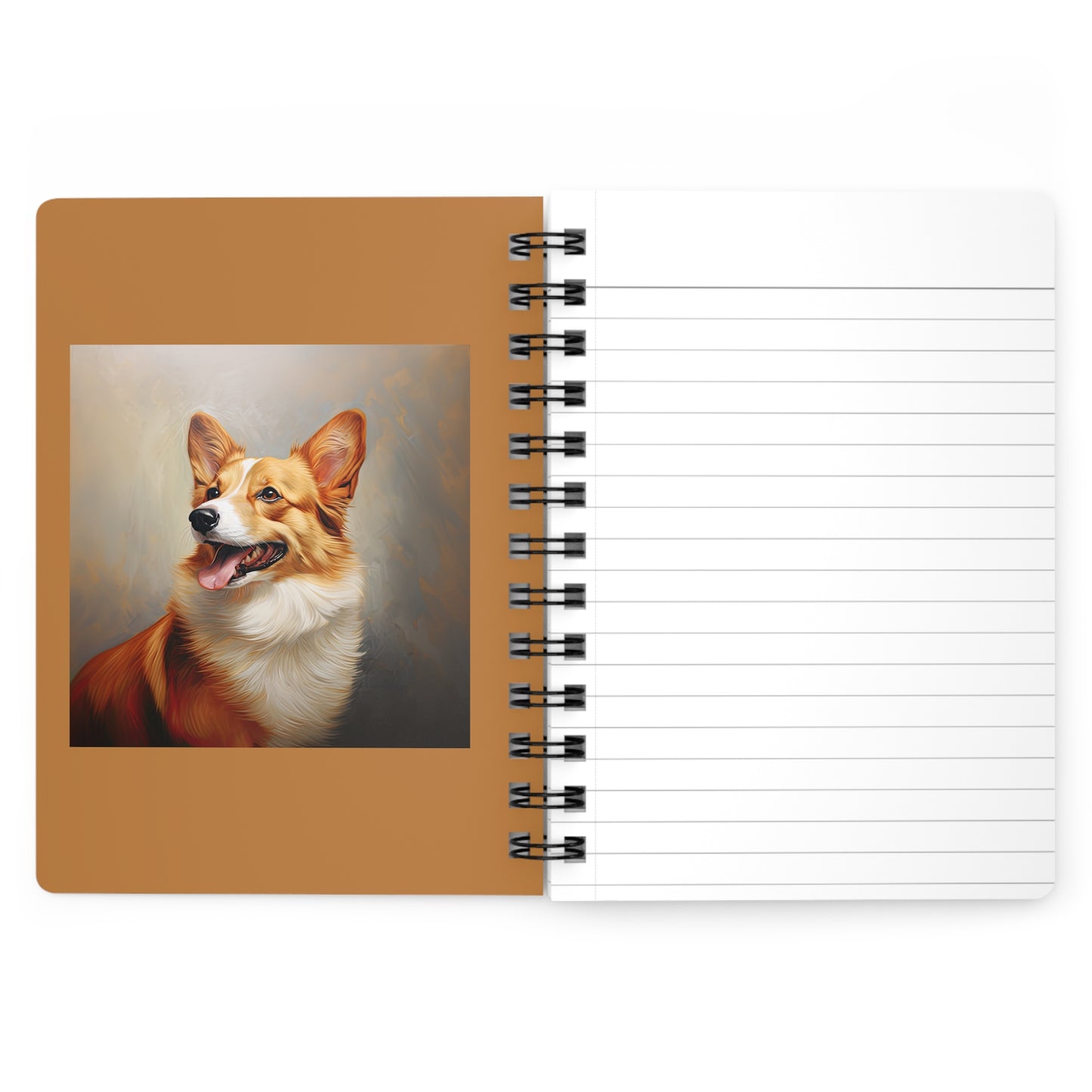 Pembroke Portrait - Spiral Bound Notebook