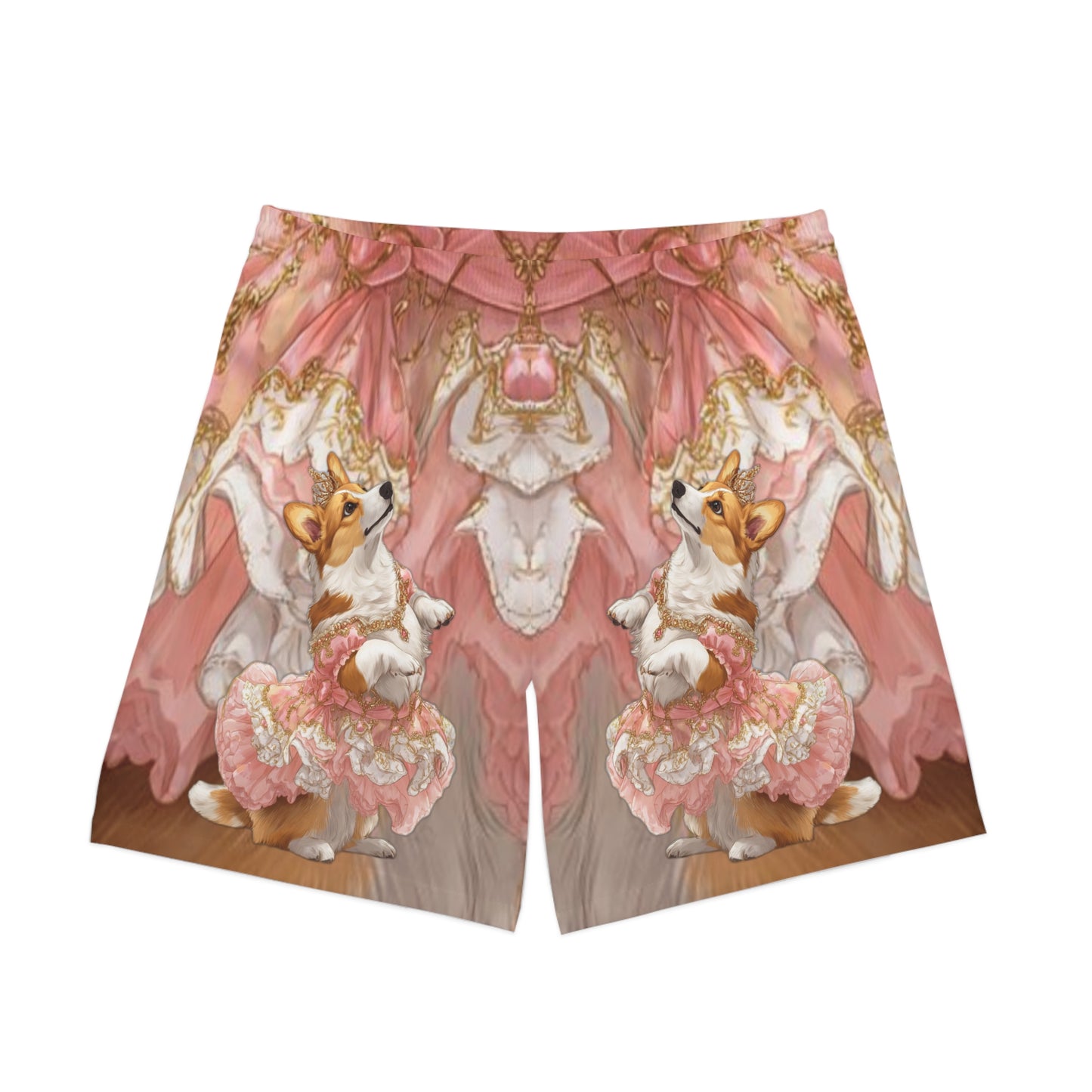 Princess Corgi Board Shorts