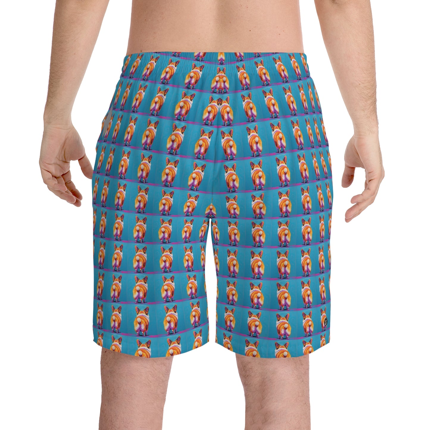 Corgi Butt Board Shorts