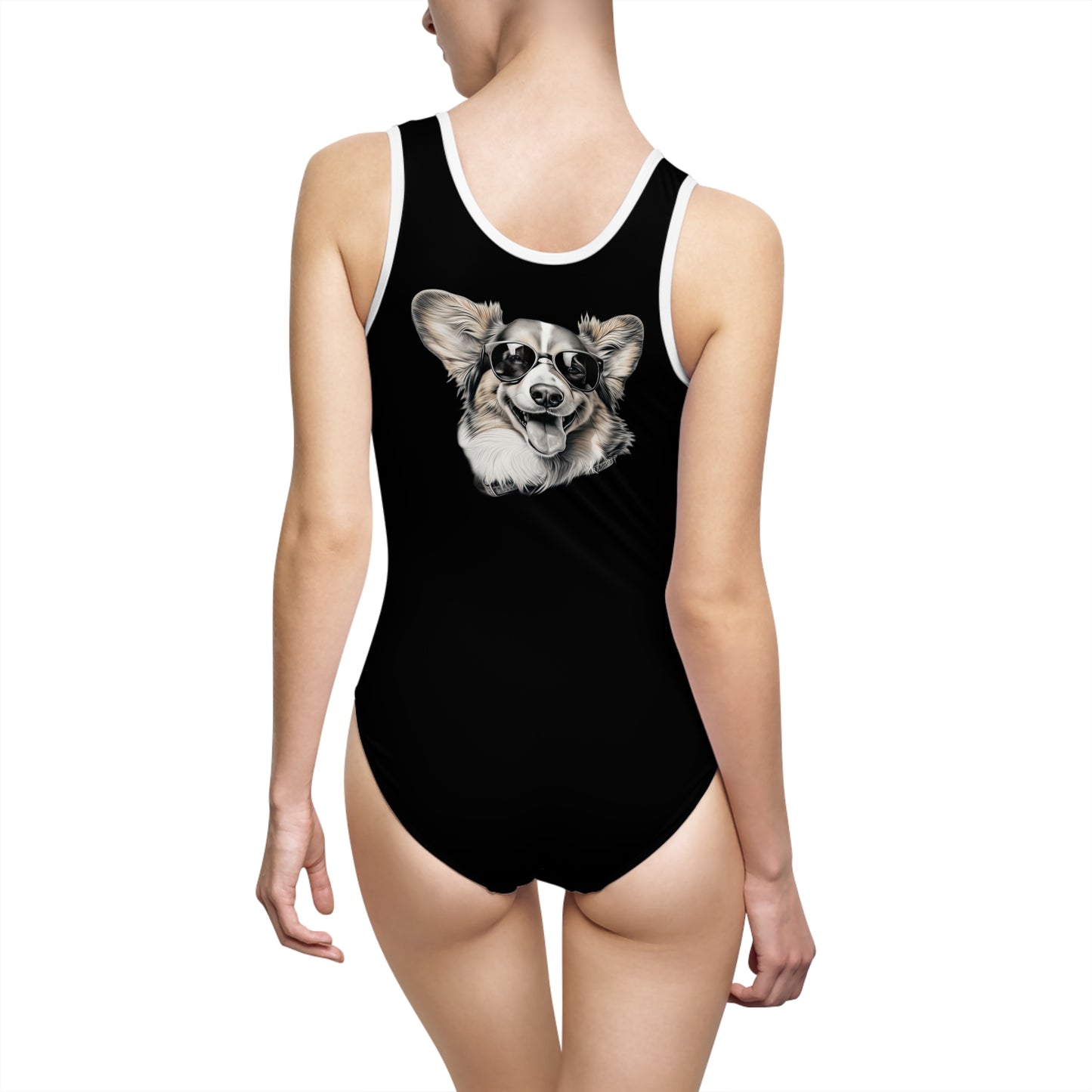 Corgi Cool - Classic One-Piece Swimsuit