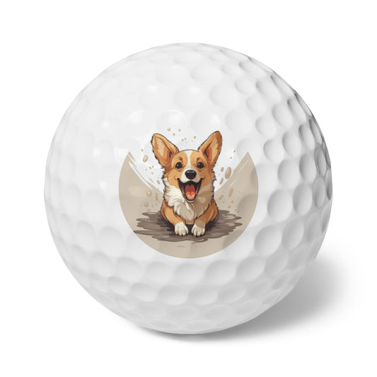 Corgi Cuteness - Golf Balls