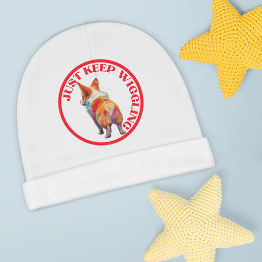 Just Keep Wiggling - Baby Beanie