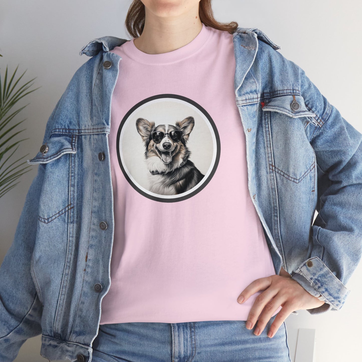 Corgi Cool - Unisex Heavy Cotton Tee