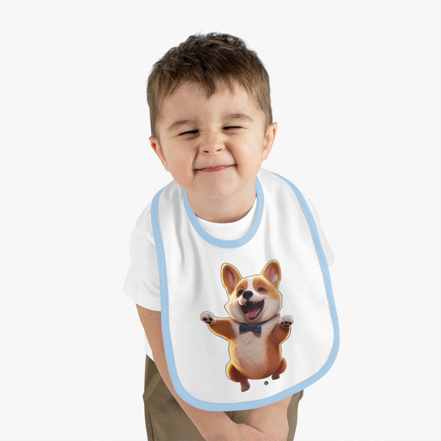 Boogaloo Corgi - Baby Bib