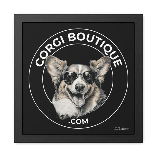 Corgi Boutique - Framed Print