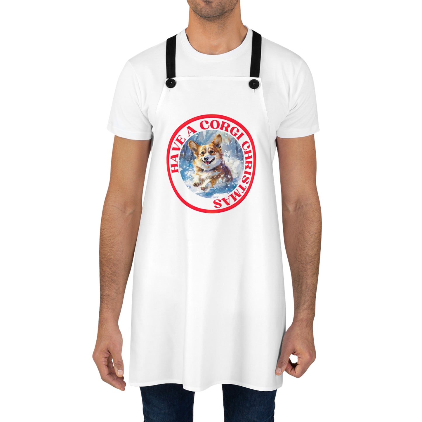 Corgi Christmas - Apron