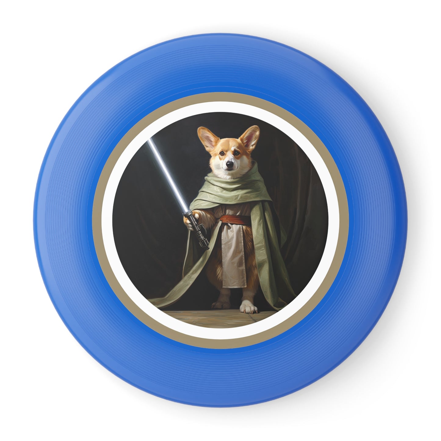 Jedi Corgi - Wham-O Frisbee