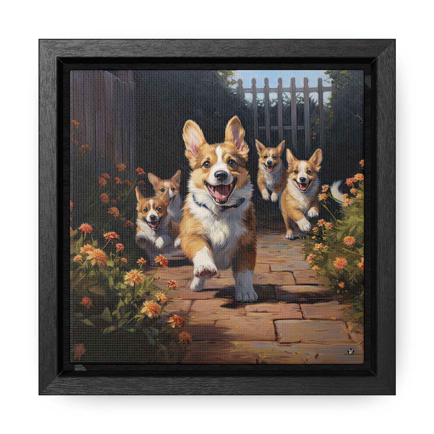 Welcome Home - Framed on Canvas