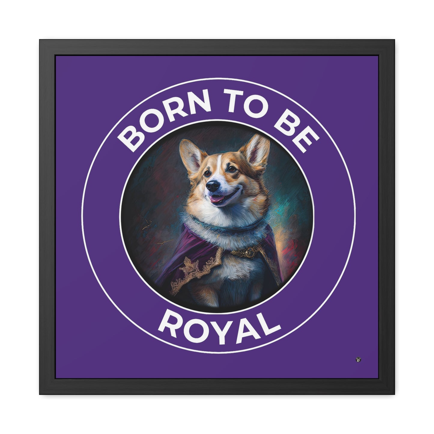 Born To Be Royal - Framed Print