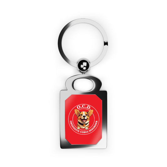 O.C.D. Obsessive Corgi Disorder - Key Ring