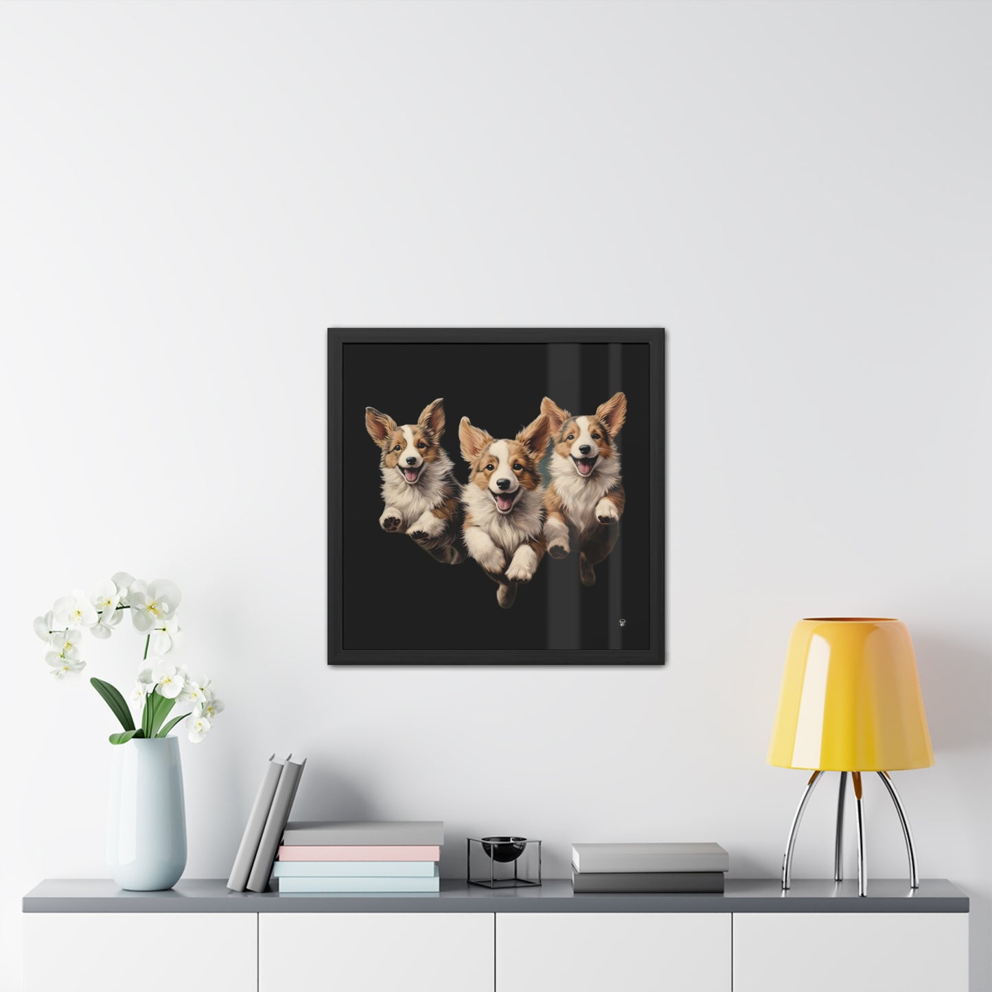 Corgi Enthusiasm - Framed Print